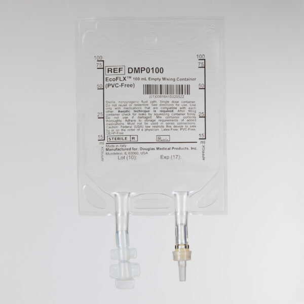 Empty 100ml Sterile Polyolefin IV Bags used for Chemotherapy