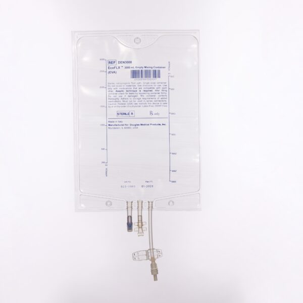 Empty 3000ml Sterile EVA IV Bags with a Needle-Free Valve used for Chemotherapy