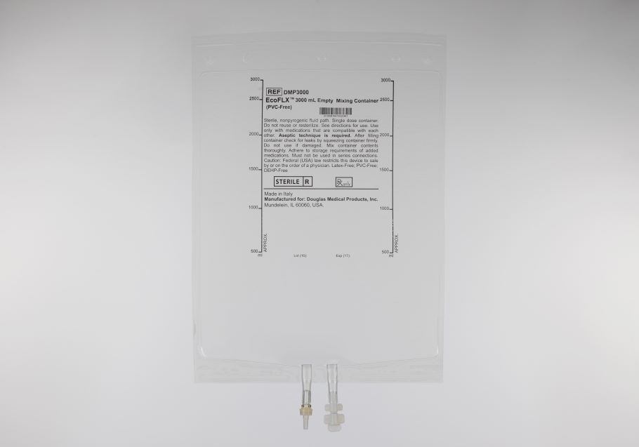 Empty 3000ml Sterile Polyolefin IV Bags used for Chemotherapy