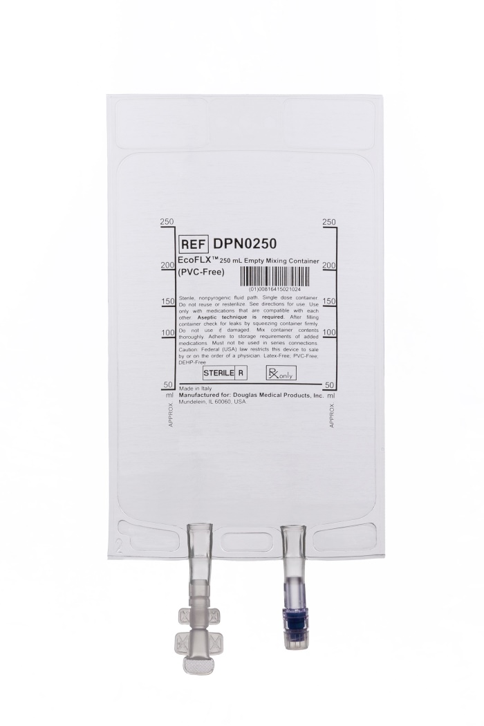 Empty 250ml Sterile Needle-Free IV Bags used for Chemotherapy