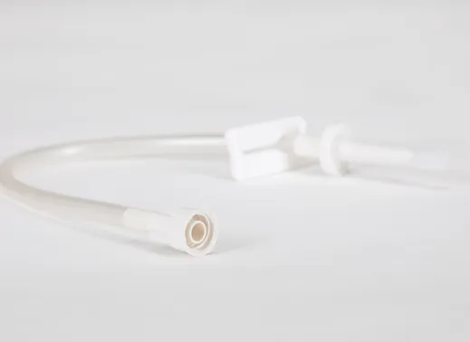 12inch Extended Empty IV Bag Port Male Connector with Spike